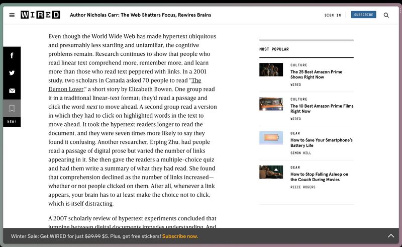 article where 'the demon lover' is underlined